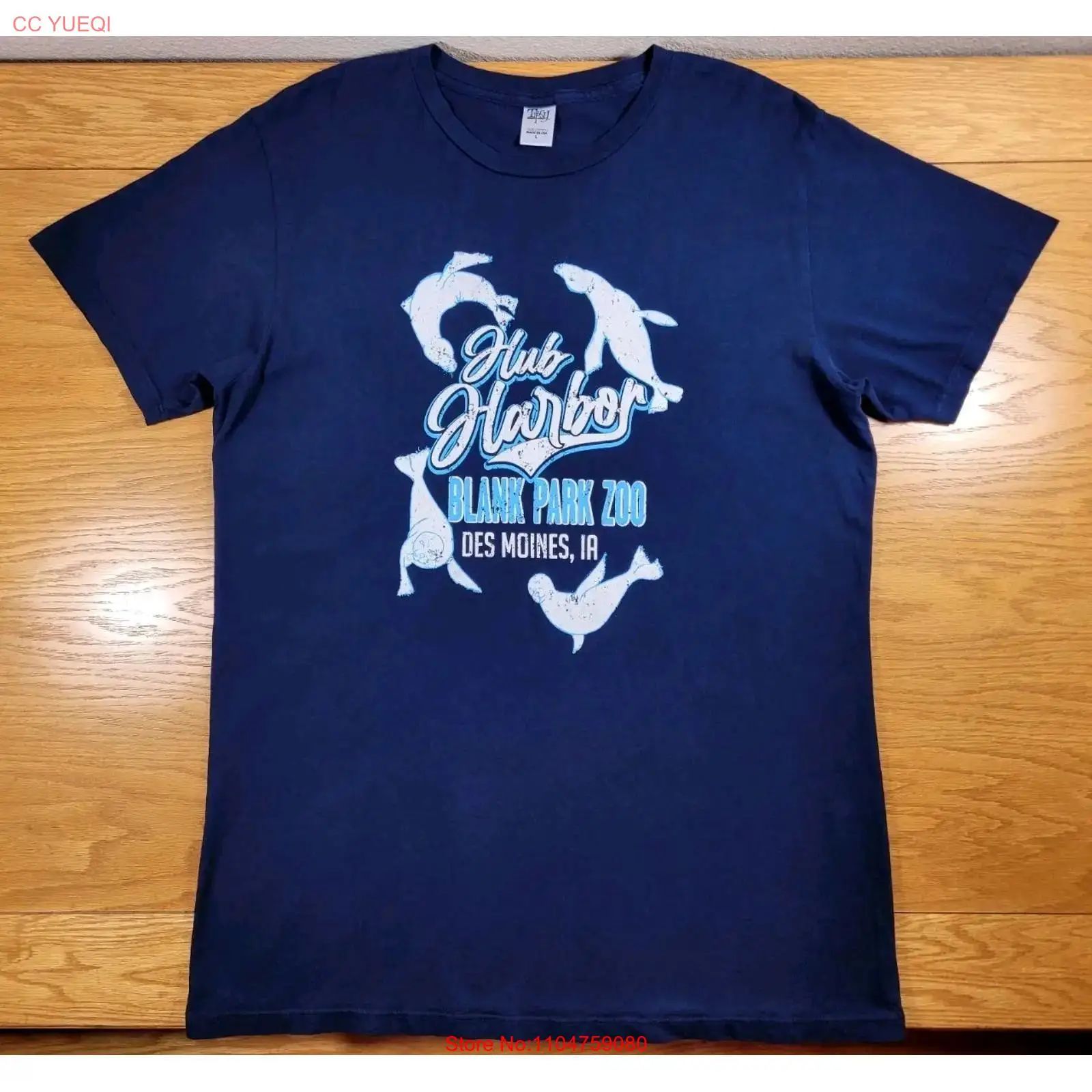 Marine Zoo - Camiseta Blank Park Zoo para mujer,