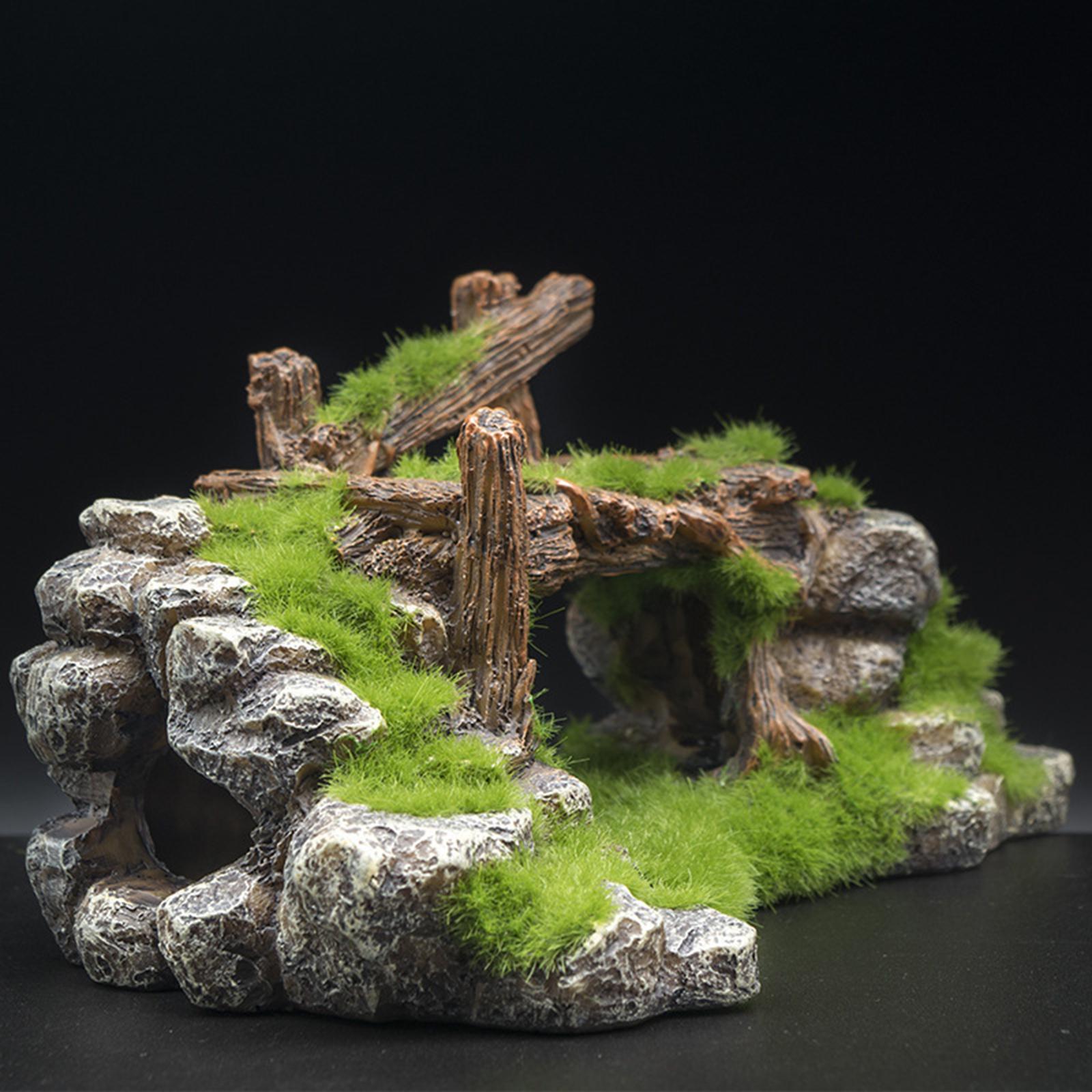 Marine Aquarium Live Sand - Macinas acuáticas para acuario, decoración de