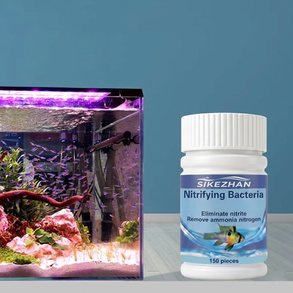 Marine Aquarium Water - Filtro Biológico para Acuario SIKEZHAN, Bacterias