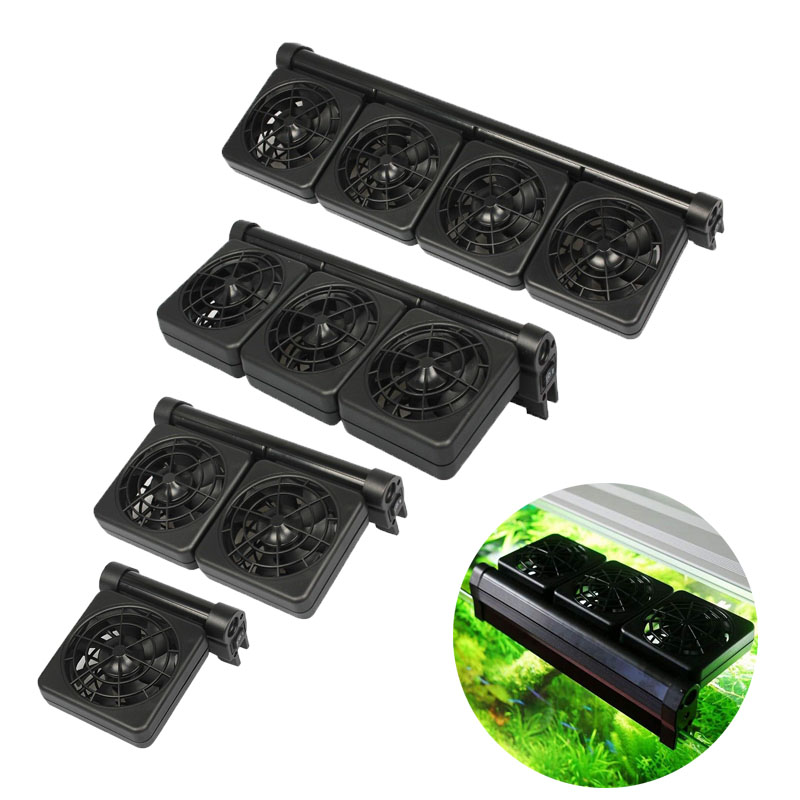 Marine Aquarium Water - Ventiladores para Acuarios 1/2/3/4, Enfriadores, Control