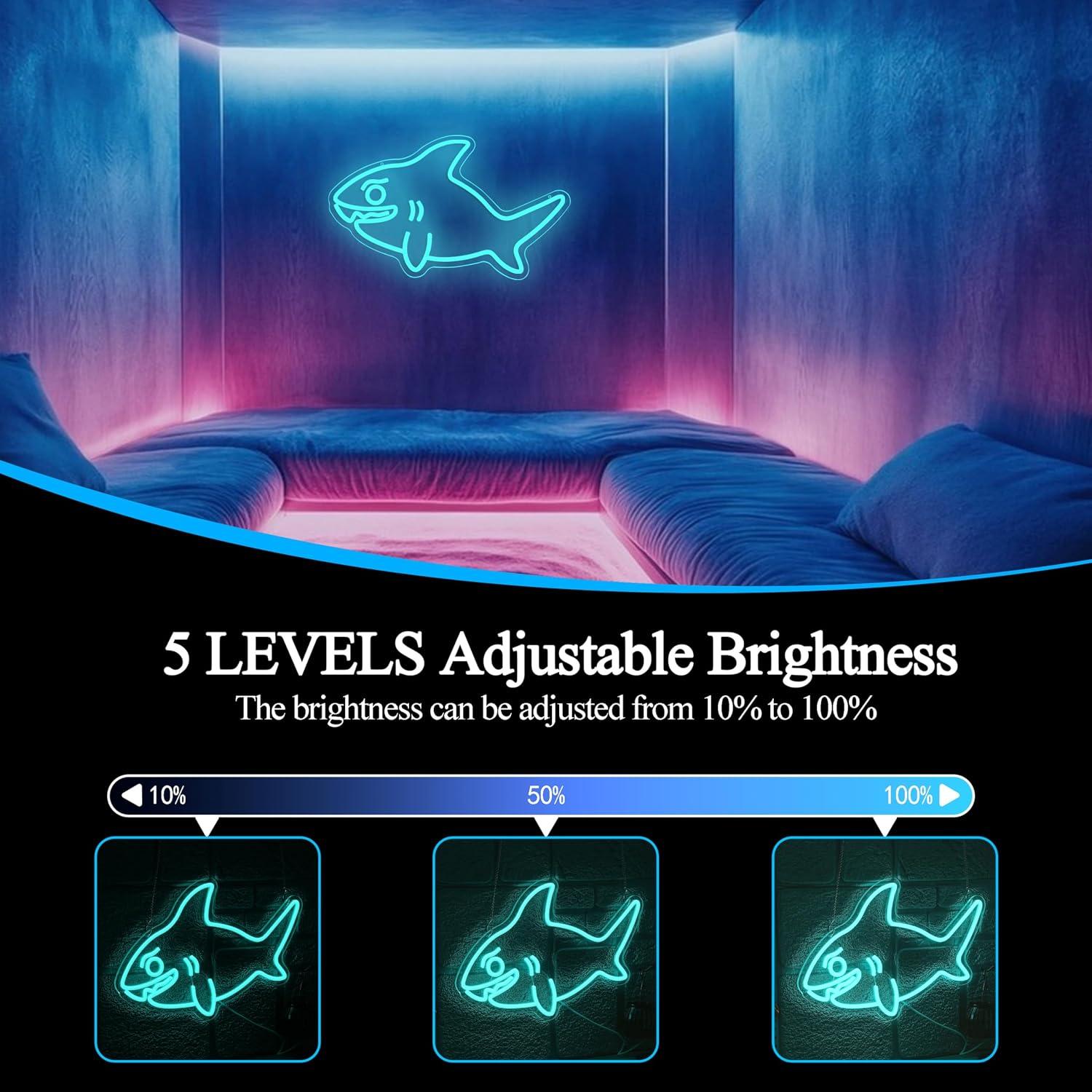 Letrero Luminoso LED USB con D - Marine Zoo reseña y precio