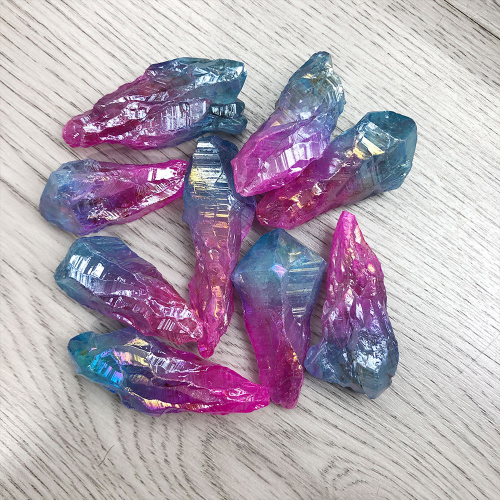 Cristales de punto azul y rosa - Marine Aquarium Hobby reseña y precio