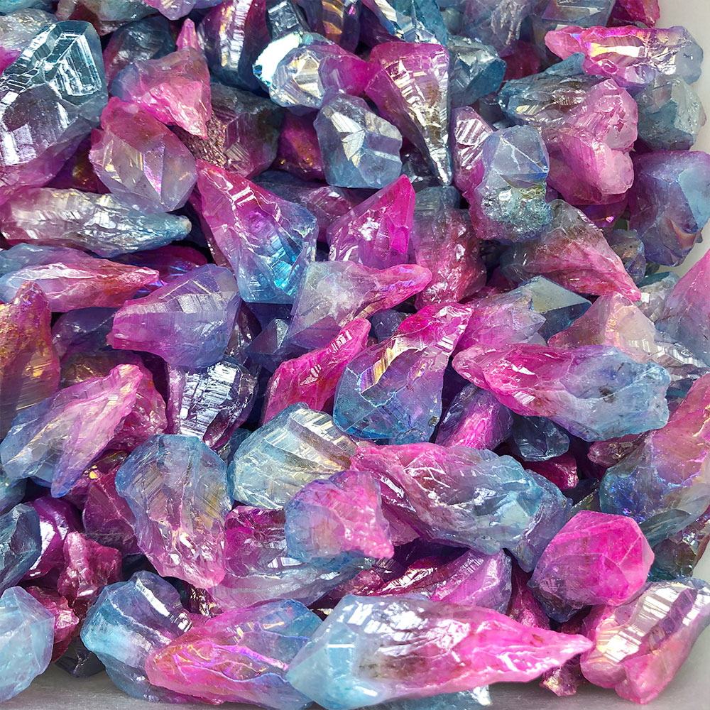Cristales de punto azul y rosa - Marine Aquarium Hobby reseña y precio