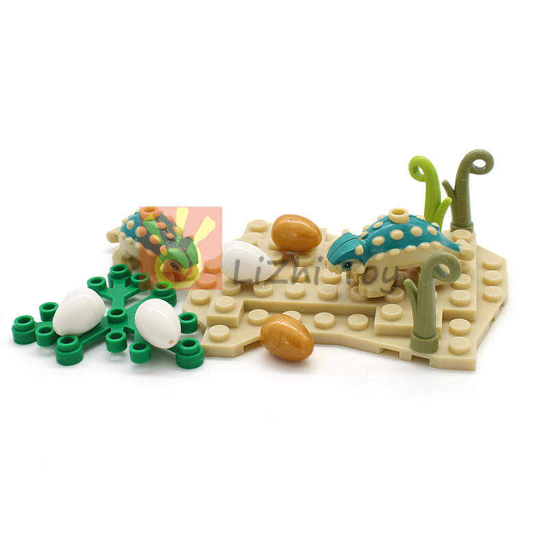 MOC 67443pb02 dinosaurio bebé  - Marine Zoo reseña y precio