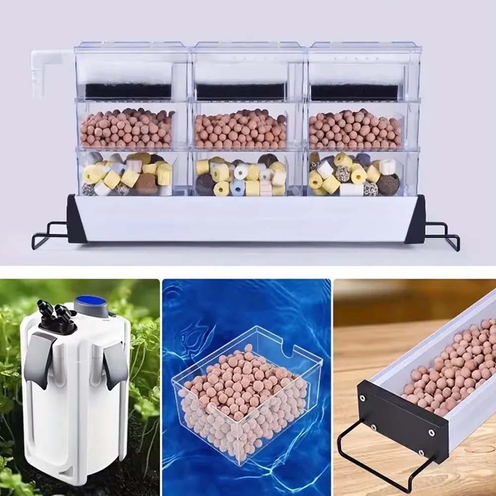 200/500g acuario bola de cuarz - Marine Aquarium Filter Media reseña y precio