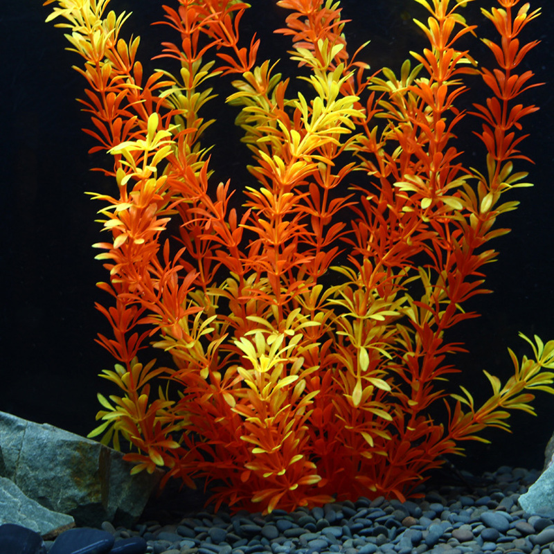 Plantas Tropicales Artificiale - Marine Aquarium Tanks reseña y precio