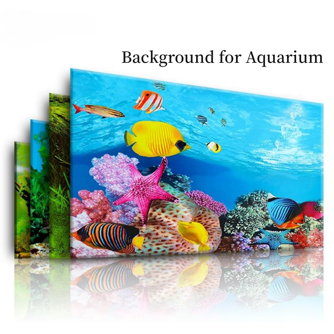Fondo acuario pegatina 3D cart - Marine Aquarium Hobby reseña y precio