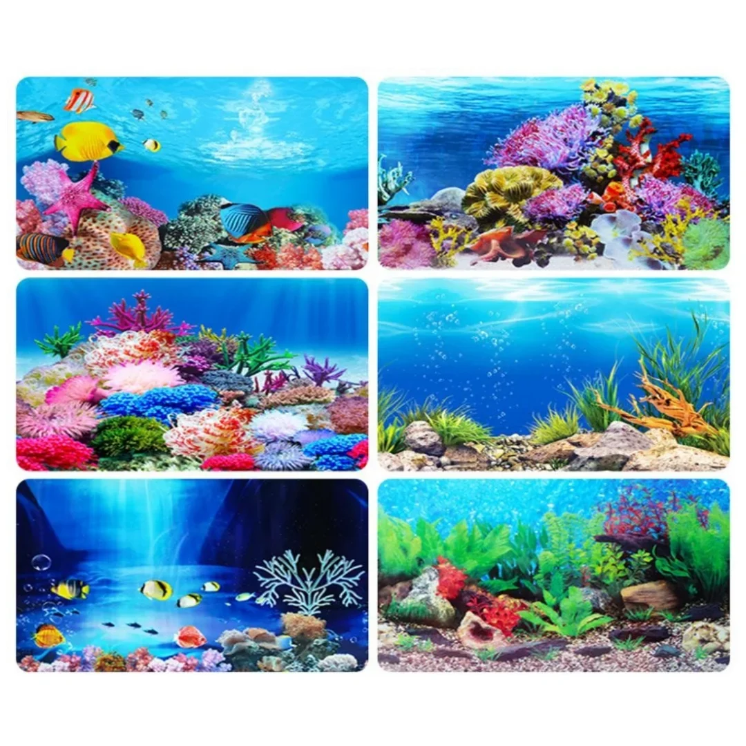 Fondo acuario pegatina 3D cart - Marine Aquarium Hobby reseña y precio