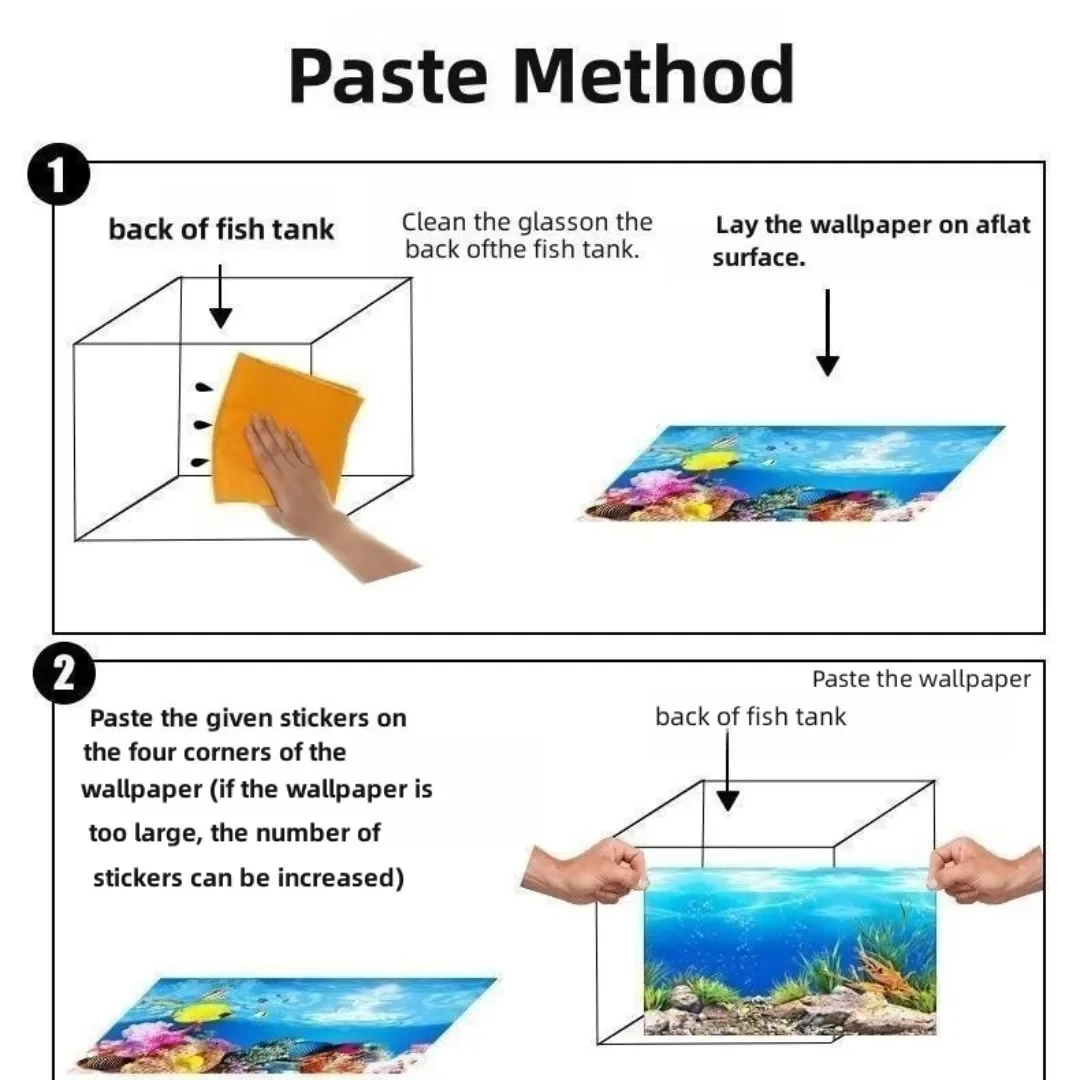 Fondo acuario pegatina 3D cart - Marine Aquarium Hobby reseña y precio
