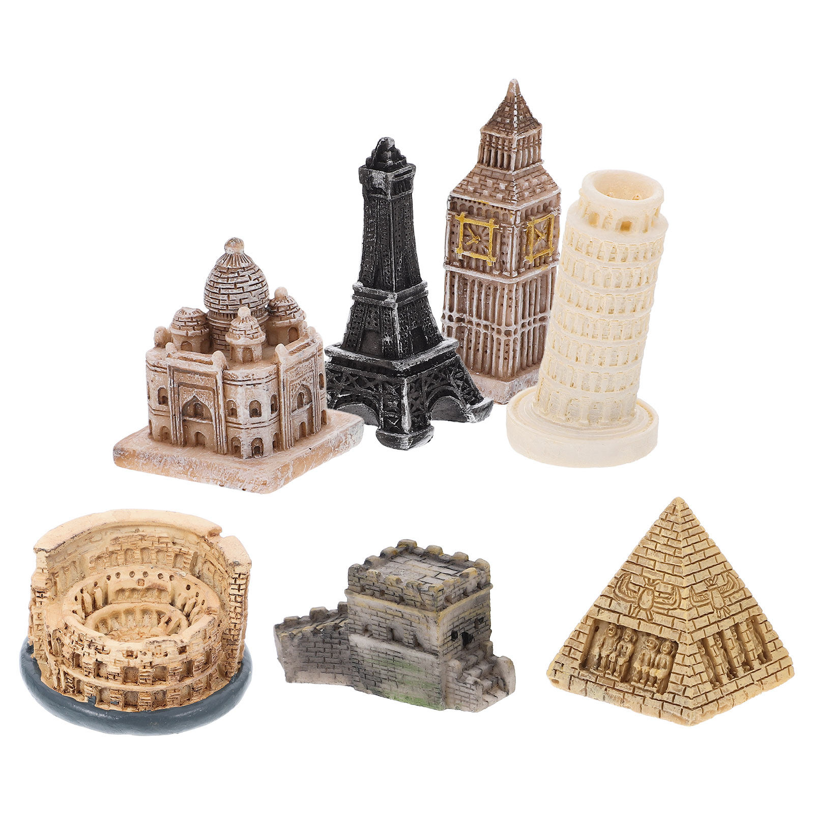 7 piezas de estatuas romanas r - Aquarium & Marine Museum reseña y precio