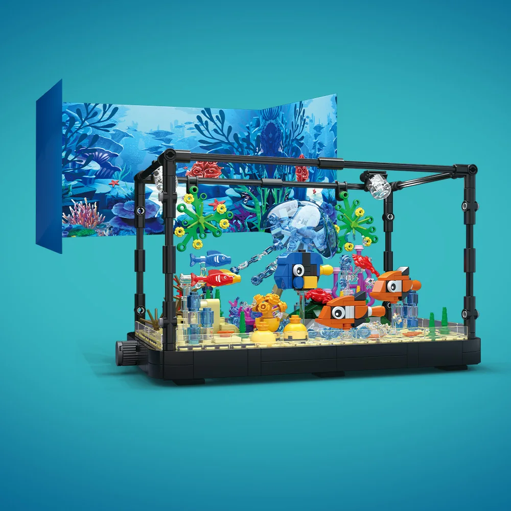 Juego de bloques de construcci - Marine Aquarium Tanks reseña y precio