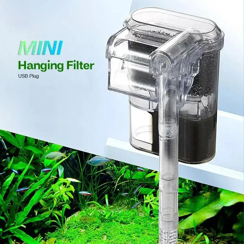 Mini Filtro Externo de Cascada - Marine Aquarium Water reseña y precio