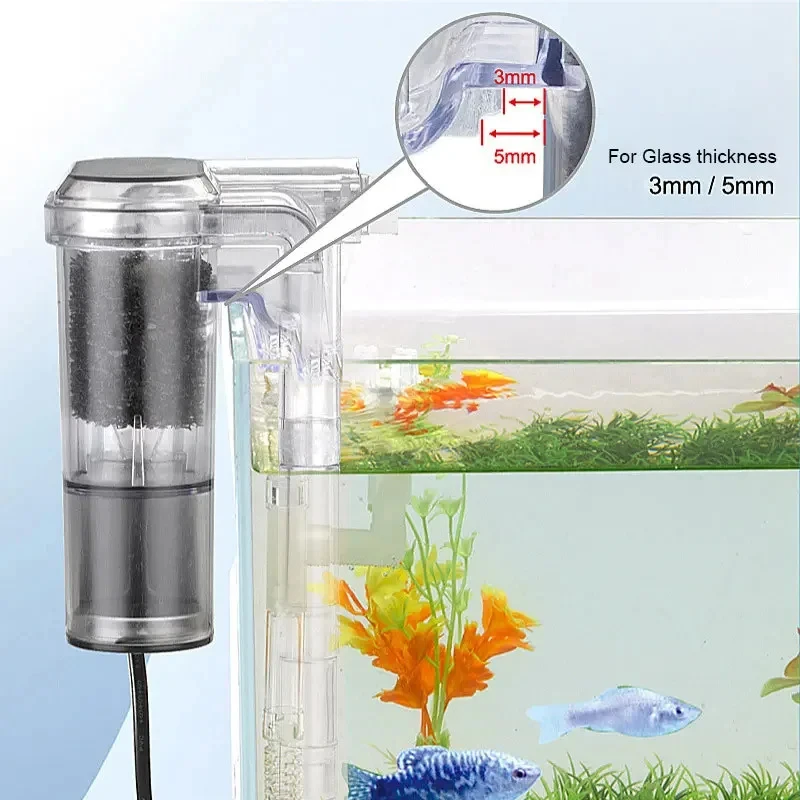 Mini Filtro Externo de Cascada - Marine Aquarium Water reseña y precio