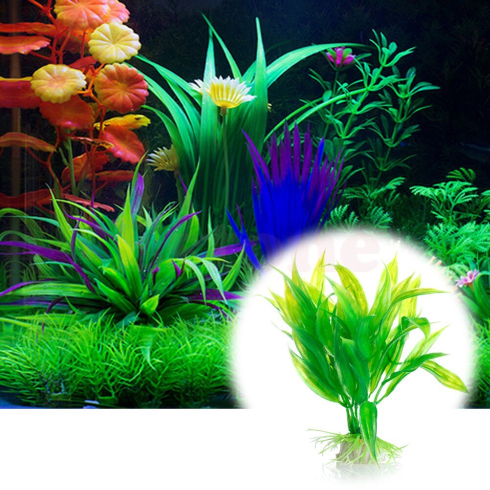 Plantas artificiales de decora - Marine Aquarium Hobby reseña y precio