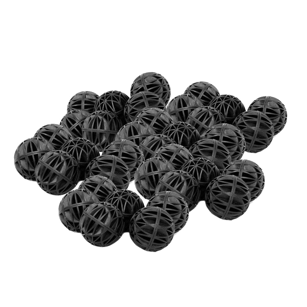 Bolas biógenas de cuero negro  - Marine Aquarium Filter Media reseña y precio