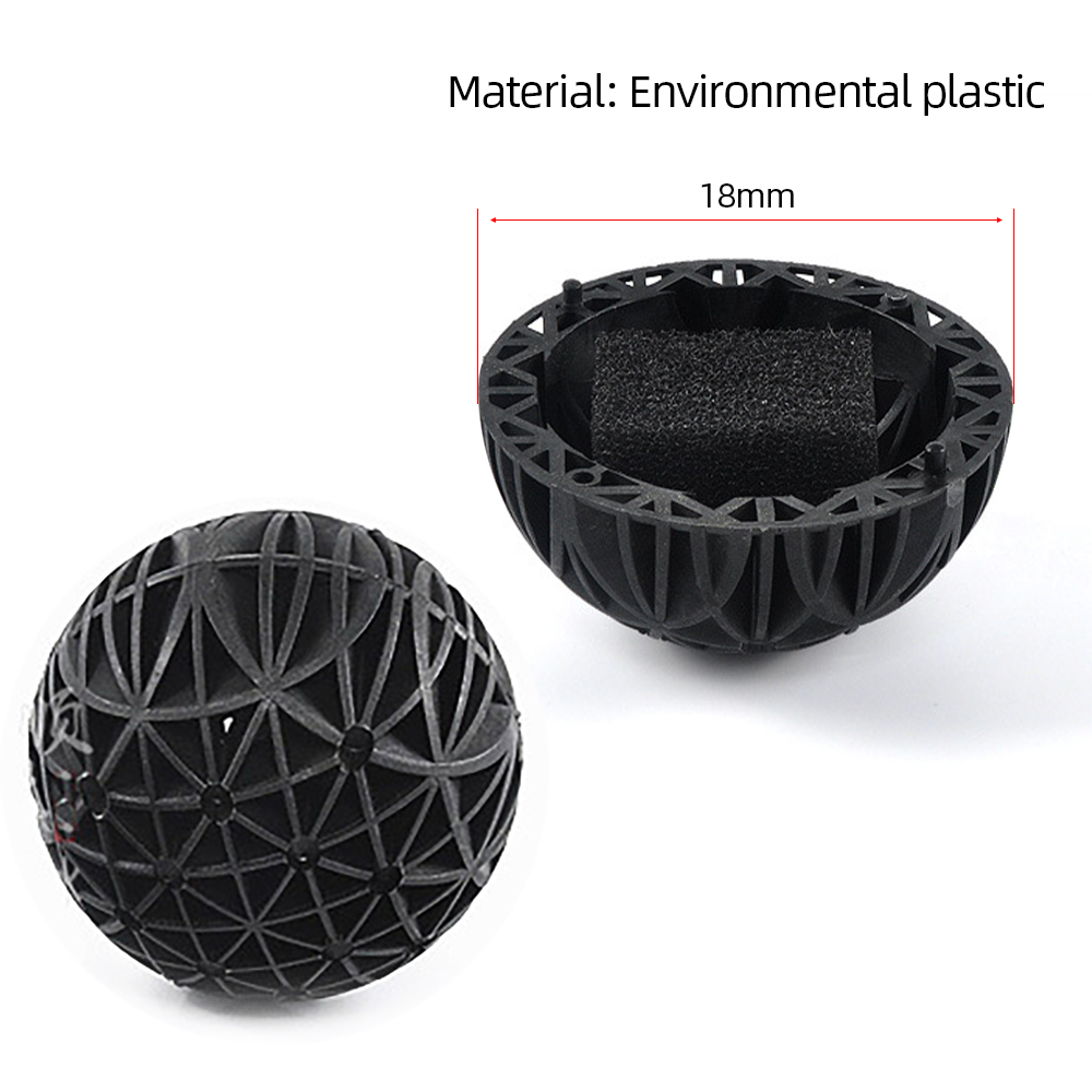Bolas biógenas de cuero negro  - Marine Aquarium Filter Media reseña y precio