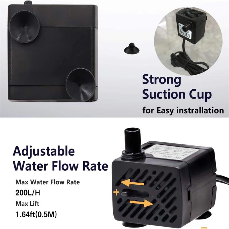 Mini bomba de agua para pecera - Marine Aquarium Water reseña y precio
