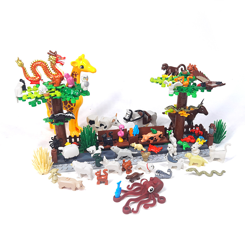 MOC-colección de animales del  - Marine Zoo reseña y precio