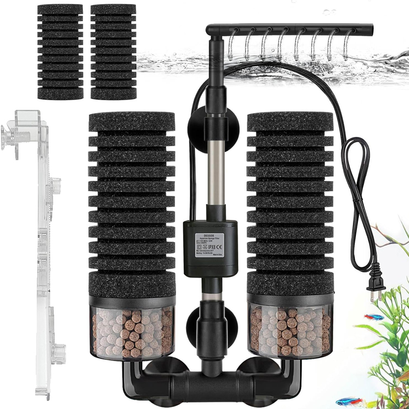 Filtro de energía eléctrica co - Marine Aquarium Filter Media reseña y precio